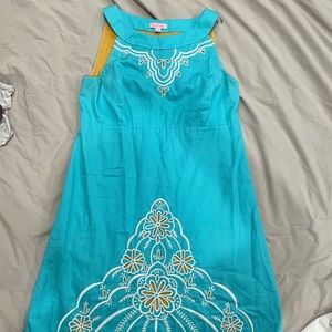 Lilly Pulitzer embroidered dress